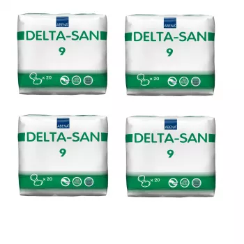4x20 ABENA Delta San 9 Basic Inkontinenzvorlage