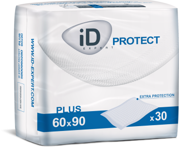 Ontex iD Expert Protect PE Plus 60x90cm Bettschutzunterlagen, 4x30 Stk.