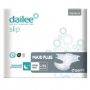 24 Dailee Slip Premium Maxi Plus L/XL, 9 Tropfen Inkontinenz Windeln